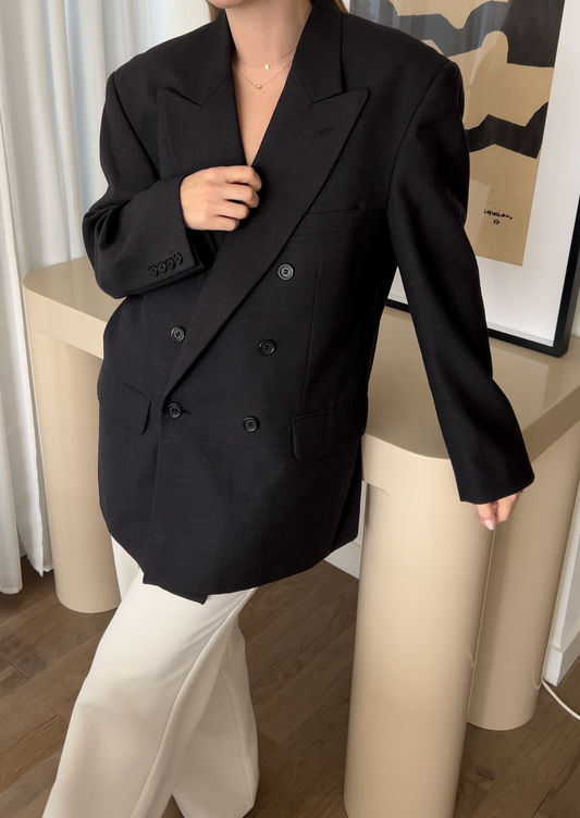 Oversized Double Breasted Blazer